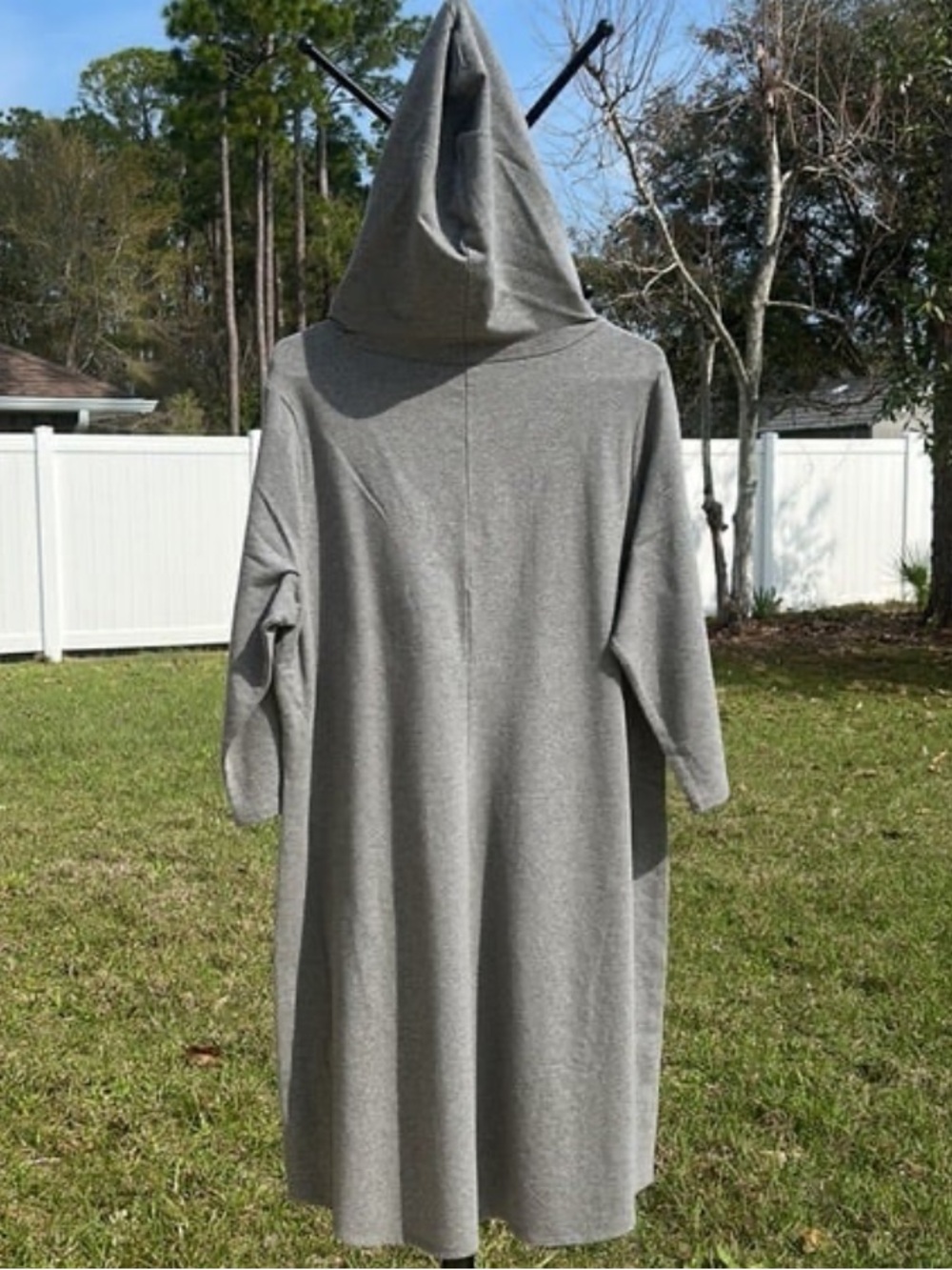 NWT Torrid grey dress w/ hood